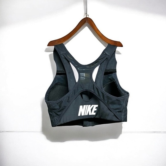 🌻NEW Nike Dri-Fit Women's High-Support Padded Front-Zip Sports Bra Size XS - Picture 3 of 9